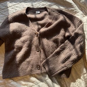 Cozy brown cardigan A&F 🧸